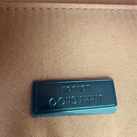 Jimmy Choo Zahra clutch bag with chain - Picture 7 of 7